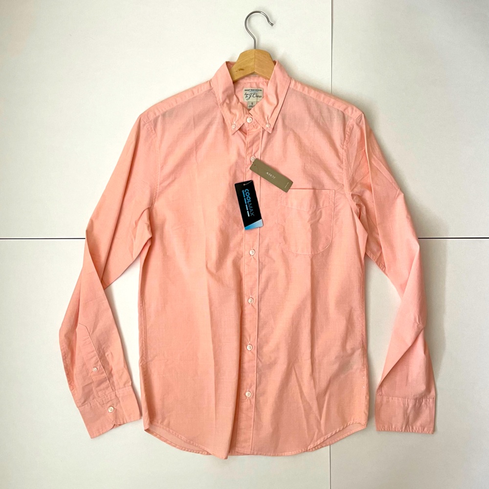J Crew Slim Lightweight Botton Down